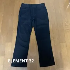ELEMENT メンズ チノパン ブラックのサムネイル