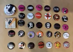 PUNK etc 缶バッジ 34個セット PUNK etc 缶バッジ 34個セット - メルカリ