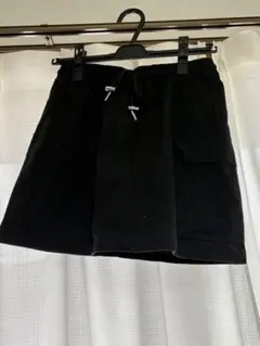ブラックカーゴミニスカート