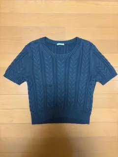 週末限定価格【GU】ニット 半袖セーター