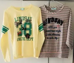 Lindsay カットソー 2枚セット サイズ L 160のサムネイル