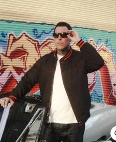 Derby of San Francisco ブラック/オレンジステッチ