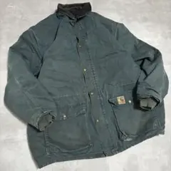 希少 90s - カーハート　carhartt ワークジャケット　サンタフェ　緑