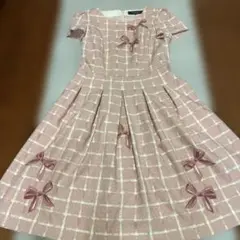 新品♡エムズグレイシー 2025年 ワンピース フラワー ベルト付き