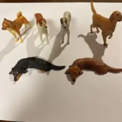 海洋堂　犬6体