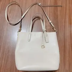 COACHショルダーバッグ アイボリー