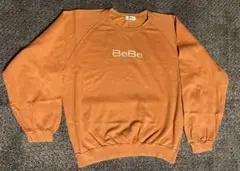 BeBe オレンジ トレーナー 150