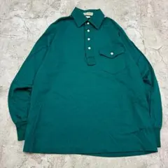 w*7様 80s　USA製　エルエルビーン　無地　ブランク　ラガーシャツ　古着