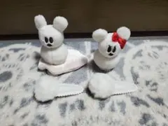 ディズニー　スノースノー　ヘアピンセット