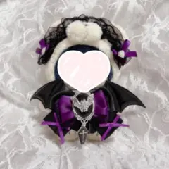 10-12cm ぬい服 スタイ ヘッドドレス