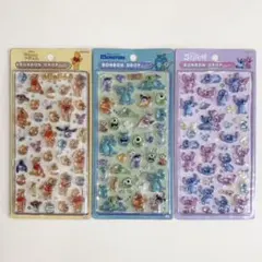 正規品 ボンボンドロップシール ディズニー 3種類セット Disney