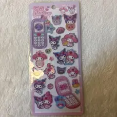 平成はっぴーフォンシール クロミ マイメロ