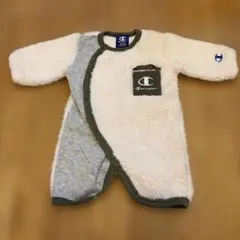 チャンピオン　ロンパース　モコモコアウター　50–60