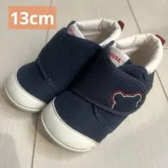 ミキハウス ファーストシューズ 13cm ネイビー