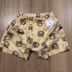 【美品】ベビー 水遊びパンツ90cm くま柄