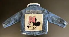 ZARAキッズディズニーミニーデニムボアジャケット98cm