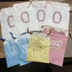 ラブブの袋　8枚セット