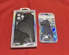 iPhone15ProMax 手帳型専用ケース、ストラップ付