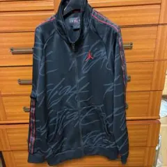 Jordan ジップアップジャージ ブラック/レッドNIKEのサムネイル