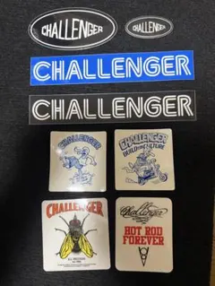 challenger ステッカーセット　ラス1