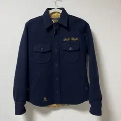 skull flight スカルフライトウールシャツジャケット Sサイズのサムネイル