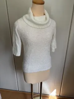 タートルネック 半袖