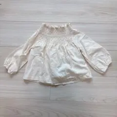 little st. クリーム色長袖シャツ 90cm