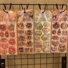 4種類ウォーターシャカシャカシール4セット