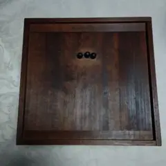 とても古い簡易的茶道具入れ