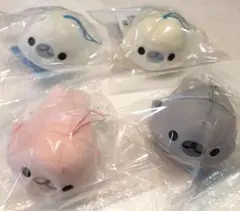 まめゴマ　ぬいぐるみマスコット　ナムコ限定品　全4種類コンプリートセット