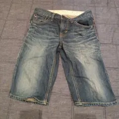 EDWIN デニムショートパンツ　中高生サイズS
