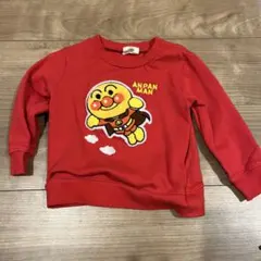 アンパンマン トレーナー 赤 95cm
