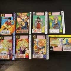 ドラゴンボール　カードダス　キラ8枚セット