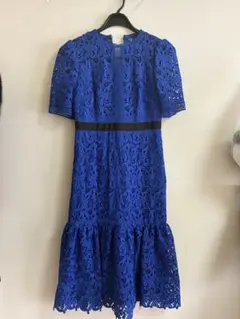 【CELFORD】レースフラワーワンピース 36