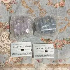 ジルスチュアート　ミニビジューロイヤルトートキーホルダー　紫、青　2個セット②