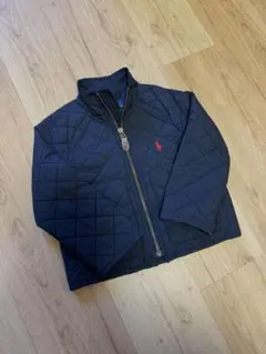 ラルフローレン ネイビー キルティングジャケット 2T