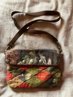 こうの早苗　ウエストポーチのキット こうの早苗さんデザイン かわいい毎日のキルト バッグインバッグ