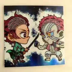 鬼滅の刃グッズ　二フォルメ−ションウエハ−スシ−ル（シ−ル外袋開封品）