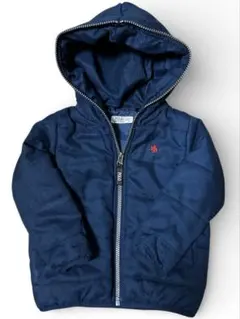Polo ポロ ベビー フード付き中綿ジャケット ジャンパー ネイビー 90cm