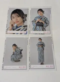 櫻坂46 藤吉夏鈴 2024年 浴衣 コンプ 生写真 - メルカリ