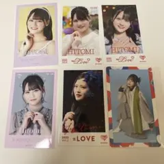 【値下げ】イコラブ　髙松瞳　ミニフォトカード　他　6枚セット