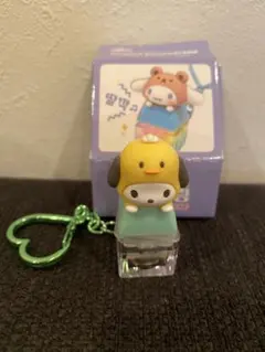 サンリオ キャラクターズ キーキャップ LED 韓国限定 キーリング
