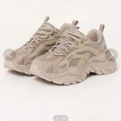 FILA イントレーションライト 厚底 ブラウン 24cm