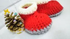 冬用☆ベビーシューズ☆（歩行前専用）