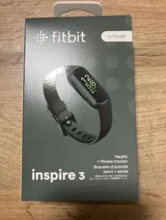 【新品未開封】Fitbit Inspire 3 ブラック