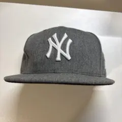 New Era ニューヨーク・ヤンキース キャップ グレー