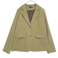 DAZY スナップボタン テーラードジャケット　肩パッド薄め　L