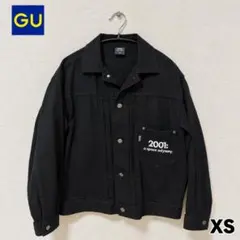 GU 2001年宇宙の旅 デニムジャケット ブラック XS