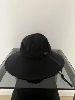 ☆美品☆ニューエラレディース バケットハットエクスプローラー つば広 ブラック