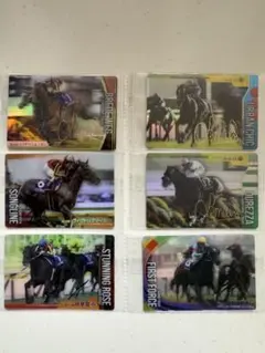 新品未開封！サラブレッドホースコレクションカード　サイン12枚セット！